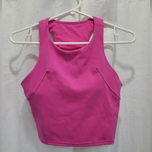Lululemon Invigorate Training Tank Top Size 6 Color Pale Raspberry - Picture 2 of 10